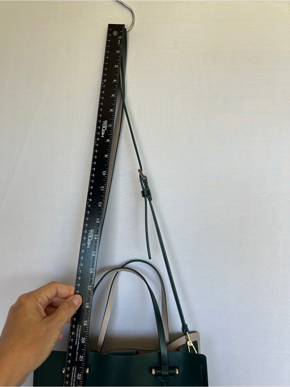 Kate Spade Arbour Hill Small Elodie leather bag green emerald gold crossbody - Picture 8 of 16
